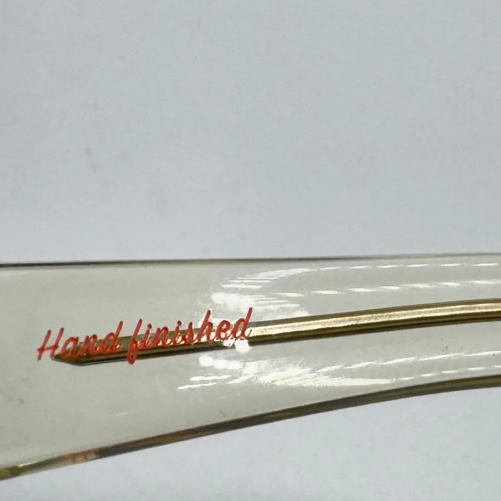 Garrett Leight Sunglasses GL3030 PG Pure Glass Rectangle Frame Plum Lens